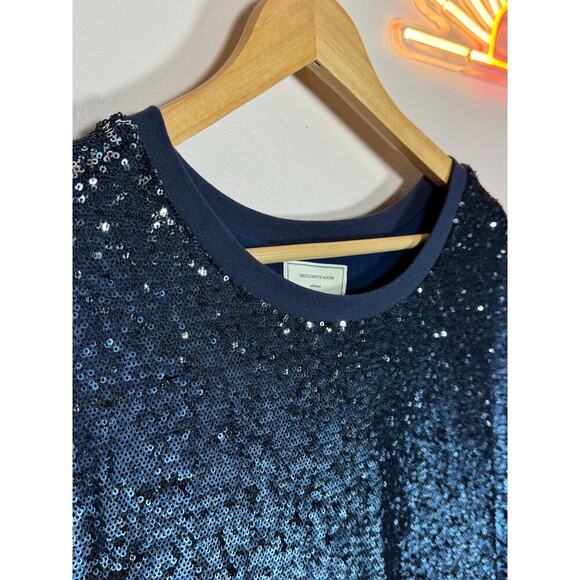 Anthropologie Moulinette Soeurs Interstellar Sequin Dress Women's Small - Picture 2 of 11